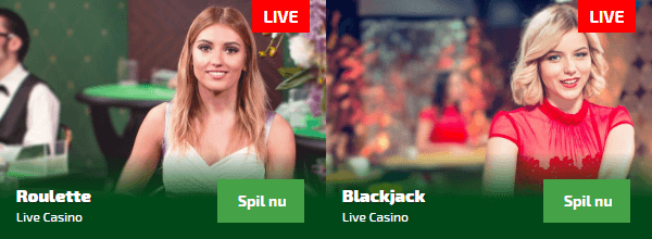 Spil live casino hos Spilnu.dk i dag!